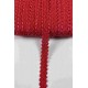Kırmızı Loopera Dense Knit Kabartmalı Dekoratif Şerit &ndash; Premium El İşi S&uuml;sleme 1 Metre-LOOPERA-5
