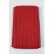 Kırmızı Loopera Dense Knit Kabartmalı Dekoratif Şerit &ndash; Premium El İşi S&uuml;sleme 1 Metre-LOOPERA-5