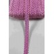 Pembe Loopera Dense Knit Kabartmalı Dekoratif Şerit &ndash; Premium El İşi S&uuml;sleme 1 Metre-LOOPERA-6