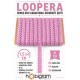 Pembe Loopera Dense Knit Kabartmalı Dekoratif Şerit &ndash; Premium El İşi S&uuml;sleme 1 Metre-LOOPERA-6