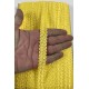 Sarı Loopera Dense Knit Kabartmalı Dekoratif Şerit &ndash; Premium El İşi S&uuml;sleme 1 Metre-LOOPERA-7