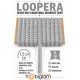 A&ccedil;ık Gri Loopera Dense Knit Kabartmalı Dekoratif Şerit &ndash; Premium El İşi S&uuml;sleme 1 Metre-LOOPERA-8