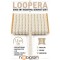 A&ccedil;ık Krem Loopera Dense Knit Kabartmalı Dekoratif Şerit &ndash; Premium El İşi S&uuml;sleme 1 Metre-LOOPERA-9