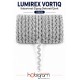 G&uuml;m&uuml;ş Beyaz Lumirex Vortiq Kabartmalı Zigzag Dekoratif Şerit &ndash; Premium El İşi S&uuml;sleme 1 Metre-LUMIREX-10