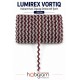 Bordo G&uuml;m&uuml;ş Lumirex Vortiq Kabartmalı Zigzag Dekoratif Şerit &ndash; Premium El İşi S&uuml;sleme 1 Metre-LUMIREX-16