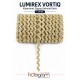 Krem Gold Lumirex Vortiq Kabartmalı Zigzag Dekoratif Şerit &ndash; Premium El İşi S&uuml;sleme 1 Metre-LUMIREX-4