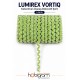 A&ccedil;ık Yeşil G&uuml;m&uuml;ş Lumirex Vortiq Kabartmalı Zigzag Dekoratif Şerit &ndash; Premium El İşi S&uuml;sleme 1 Metre-LUMIREX-5