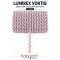 Pembe G&uuml;m&uuml;ş Lumirex Vortiq Kabartmalı Zigzag Dekoratif Şerit &ndash; Premium El İşi S&uuml;sleme 1 Metre-LUMIREX-8