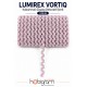 Pembe G&uuml;m&uuml;ş Lumirex Vortiq Kabartmalı Zigzag Dekoratif Şerit &ndash; Premium El İşi S&uuml;sleme 1 Metre-LUMIREX-8