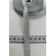 G&uuml;m&uuml;ş 1 Cm Lunavera Simli Dekoratif Şerit Kurdele 1 Metre-LUNAVERA-10