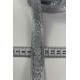 G&uuml;m&uuml;ş Etnik Lunavera Simli Dekoratif Şerit Kurdele 1 Metre-LUNAVERA-3