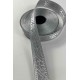 G&uuml;m&uuml;ş &Ccedil;izgi Lunavera Simli Dekoratif Şerit Kurdele 1 Metre-LUNAVERA-4