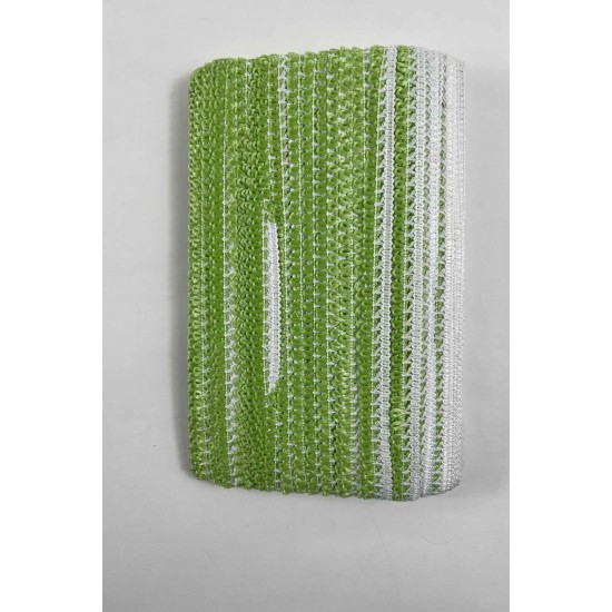 A&ccedil;ık Yeşil Lurexia Dekoratif Kenar S&uuml;s&uuml; Şerit &ndash; El İşi S&uuml;sleme Şeridi 1 Metre-LUREXIA-105