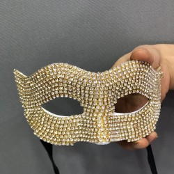 Sarı Gümüş Maske-MAS-1002