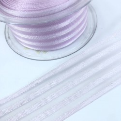 Lila Beş Çizgi Saten Süsleme Kurdelesi-MKUR-1008 Lila Beş Çizgi Saten Süsleme Kurdelesi-MKUR-1008