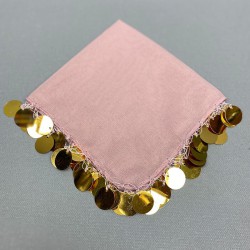 Pudra Pullu Lüx Halay Mendili-MND-119