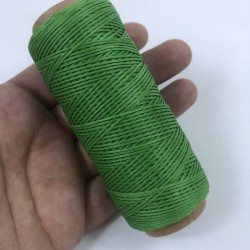 Yeşil Renk Mumlu İp 10 Metre-MUM-1013