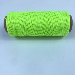 Neon Yeşil Mumlu İp 10 Metre-MUM-1025