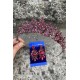 Clara Bordo Gelin Kına Tacı Özel Gün Aksesuar Kadın Taç Ve Üç Mekik Küpe Takımı-NEWTAC-17 Clara Bordo Gelin Kına Tacı Özel Gün Aksesuar Kadın Taç Ve Üç Mekik Küpe Takımı-NEWTAC-17