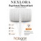Beyaz Nexlora &Ouml;rg&uuml; Dokulu Dekoratif Şerit &ndash; Premium El İşi S&uuml;sleme 1 Metre-NEXLORA-2