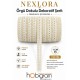 Koyu Krem Nexlora &Ouml;rg&uuml; Dokulu Dekoratif Şerit &ndash; Premium El İşi S&uuml;sleme 1 Metre-NEXLORA-3