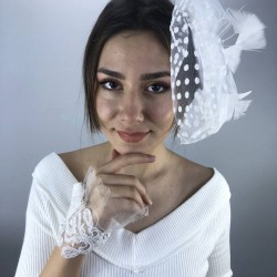 Beyaz Püsküllü Gelin Bilekliği Ve Vualet Takımı-NIKAHTAKIMI-27