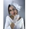 Beyaz Vualet Ve Beyaz Parmak Detaylı Eldiven Nikah Takımı-NIKAHTAKIMI-57