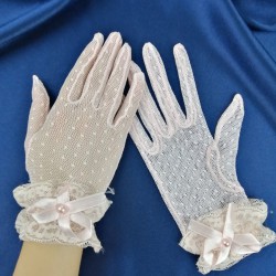 Pudra Fiyonklu Eldiven-NKH-1018