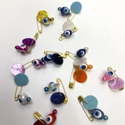 Çengel İğneli Nazar Boncugu-NZR-1007