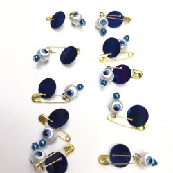 Çengel İğneli Nazar Boncugu-NZR-1009