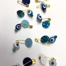 Çengel İğneli Nazar Boncugu-NZR-1011