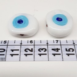 Beyaz Mavi Dana Gözü Nazar Boncuğu-NZR-1040