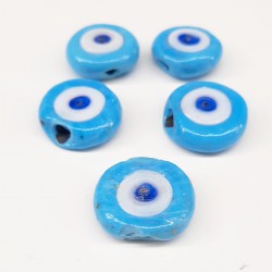 Turkuaz Mavi Dana Gözü Nazar Boncuğu-NZR-1041