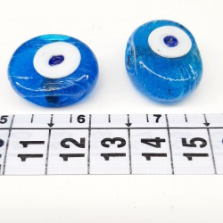 Şeffaf Mavi Dana Gözü Nazar Boncuğu-NZR-1042