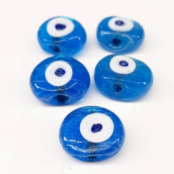 Şeffaf Mavi Dana Gözü Nazar Boncuğu-NZR-1042