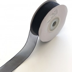 Siyah Organze Kurdele 2 cm-ORG-1015
