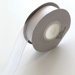 Beyaz Organze Kurdele 2 cm-ORG-1023