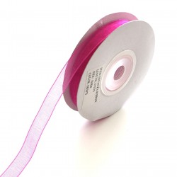 Fuşya Organze Kurdele 1 cm-ORG-1052