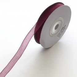 Mürdüm Organze Kurdele 1 cm-ORG-1058 Mürdüm Organze Kurdele 1 cm-ORG-1058