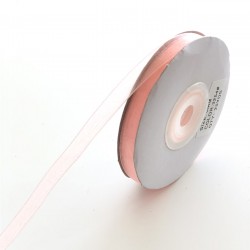 Yavruağzı Rengi Organze Kurdele 1 cm-ORG-1063