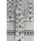 Beyaz G&uuml;l Desenli Organze Fırfır Şerit &ndash; Volanlı Romantik S&uuml;sleme Şeridi 1 Metre-ORGANLISSE-11