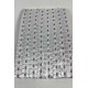 Beyaz G&uuml;l Desenli Organze Fırfır Şerit &ndash; Volanlı Romantik S&uuml;sleme Şeridi 1 Metre-ORGANLISSE-11