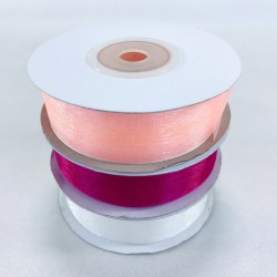 Renkli Organze Kurdele Seti 2 Cm -ORSET-2