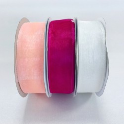 Renkli Organze Kurdele Seti 2 Cm -ORSET-2