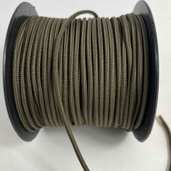 3 Mm Premium Paracord İp 10 Metre Kahverengi &ndash; Makrome Bileklik Anahtarlık ve Telefon Askı İpi-PARACORD3MM-10