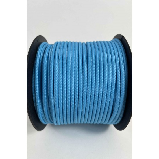 3 Mm Premium Paracord İp 10 Metre A&ccedil;ık Mavi &ndash; Makrome Bileklik Anahtarlık ve Telefon Askı İpi-PARACORD3MM-14
