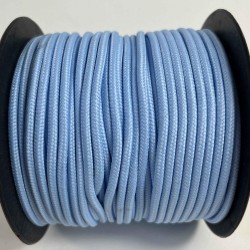 3 Mm Premium Paracord İp 10 Metre Bebe Mavi &ndash; Makrome Bileklik Anahtarlık ve Telefon Askı İpi-PARACORD3MM-18