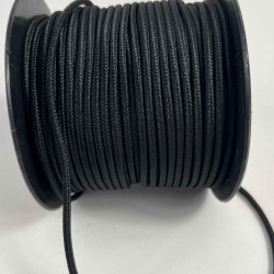 3 Mm Premium Paracord İp 10 Metre Siyah &ndash; Makrome Bileklik Anahtarlık ve Telefon Askı İpi-PARACORD3MM-19