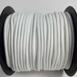 3 Mm Premium Paracord İp 10 Metre Beyaz &ndash; Makrome Bileklik Anahtarlık ve Telefon Askı İpi-PARACORD3MM-21
