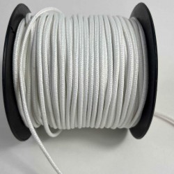 3 Mm Premium Paracord İp 10 Metre Beyaz &ndash; Makrome Bileklik Anahtarlık ve Telefon Askı İpi-PARACORD3MM-21